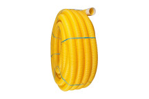 100mm X 50m PERF Singlewall YELLOW Duct