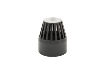 110mm Black Soil Vent Terminal