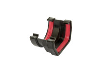 Square 2 Round Black Gutter Adaptor