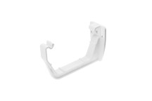 114mm White Square Fascia Bracket