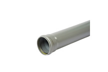 110mm x 3m S/S Grey Soil Pipe