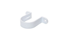 50mm Pipe Clip White