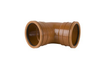 110mm X 67deg Brett Drain Bend D/Socket