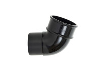 68mm Black Round Offset Bend