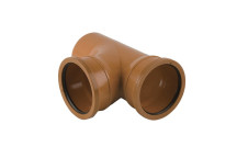 110mm X 90deg Brett Drain JUNCTION D/Socket