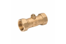 3/4\" F/I Brass Double Check Valve