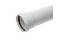 110mm x 3m S/S WHITE Soil Pipe