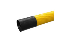 177/150mm X 6m YELLOW Twinwall DUCT Inc Coupler