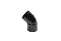 40mm 135deg Solvent Weld Obtuse Bend Black