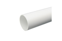 68mm x 2.75m White Round D/Pipe