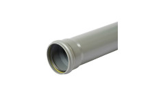 160mm x 3m S/S Grey Soil Pipe