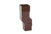 65mm Brown Square Mini Offset