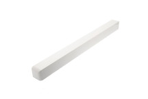 600mm White Fascia Square Corner D/E