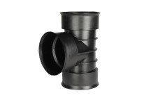 225mm X 90deg Twinwall Drain Junction (2TT90)