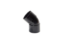 50mm 135deg Solvent Weld Obtuse Bend Black