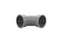 110mm D/S Grey Soil 90deg Bend