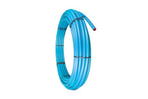 50mm X 100m Blue PE80 Water Pipe