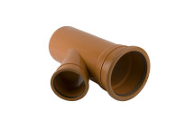160 x 110mm x 90deg Brett Drain Junction D/Socket