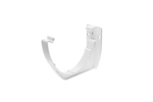 116mm White Deep-Run Fascia Bracket