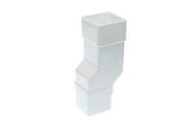 65mm White Square Mini Offset