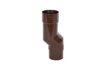 68mm Brown Round Mini Offset