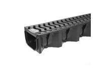 Plastic SHALLOW Channel Drain x 1m