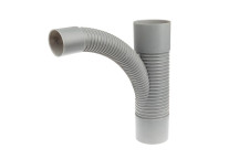 96mm x  54mm Grey BT Duct R Junction