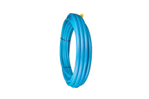 63mm X 50m Blue PE80 Water Pipe