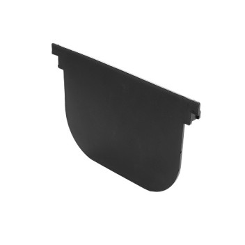 Plastic SHALLOW Channel Endcap