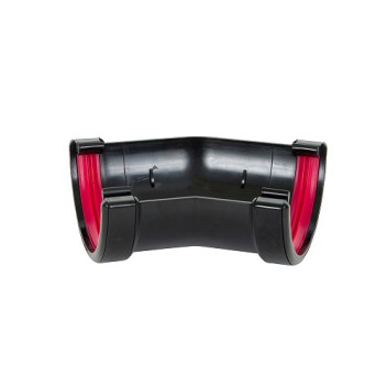 112mm x 135deg Black H/R Angle