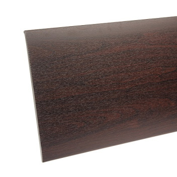 300mm x 5m Rosewood Plain Soffit Board