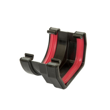 Square 2 Round Black Gutter Adaptor