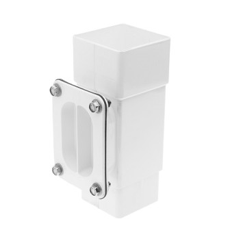 65mm White Square Access Pipe