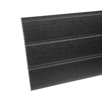 300mm x 5m Black Ash Hollow Soffit Board