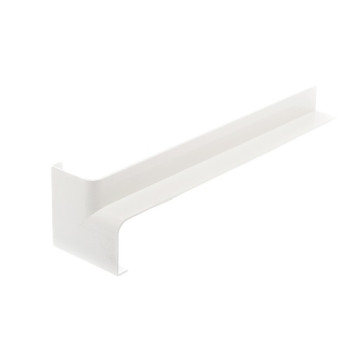 White 90deg Internal Fascia Corner Square