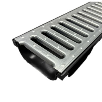 N-Deks Galvanised Top A15 Ultra Shallow Channel x 1m