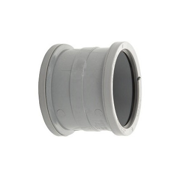 160mm D/S Grey Soil Pipe Coupler