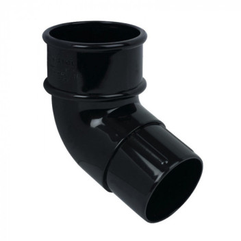 50mm Black Miniflo Offset Bend 112deg