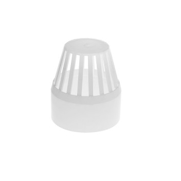 110mm WHITE Soil Vent Terminal