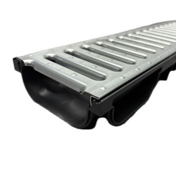 N-Deks Galvanised Top A15 Ultra Shallow Channel x 1m