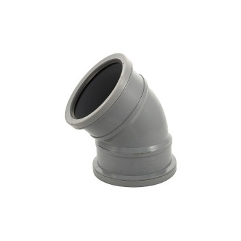 110mm D/S Grey Soil 135deg Bend