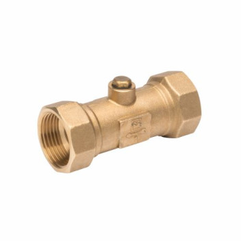 1/2\" F/I Brass Double Check Valve