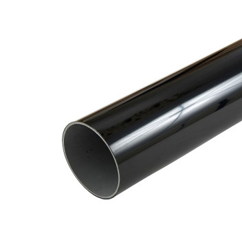 68mm x 5.5m Black Round D/Pipe