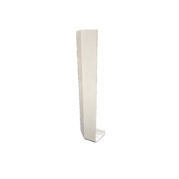 135deg White Square Ext Fascia Corner