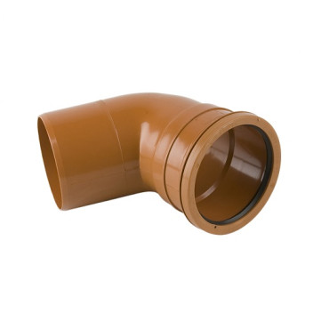 110mm X 67deg Brett Drain Bend S/Socket
