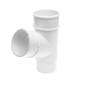 68mm White Round Branch