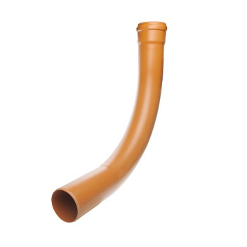 110mm X 90deg Long Radius Drain Bend (B5031)