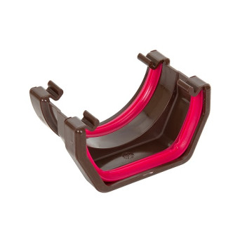 Square 2 Round Brown Gutter Adaptor