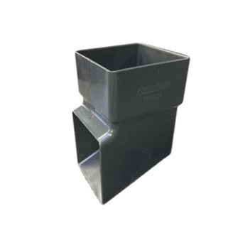 65mm Anthracite Square Shoe