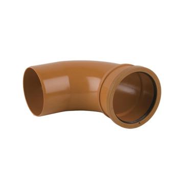 110mm X 90deg Brett Drain Bend S/Socket